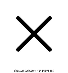 User Interface, UI & UX - Cancel Icon