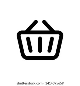 User Interface, UI & UX - Shopping basket Icon