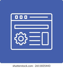 User Interface vector icon. Can be used for printing, mobile and web applications.