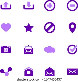 User Interface vector icons for user interface design