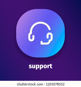 User interface vector icons for mobile and web