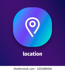 User interface vector icons for mobile and web