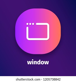 User interface vector icons for mobile and web