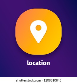 User interface vector icons for mobile and web