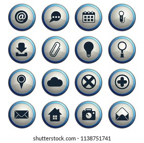 user interface vector icons for web and user interface design