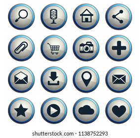 user interface web icons for user interface design