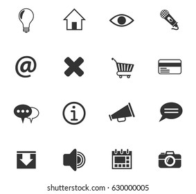 user interface web icons for user interface design