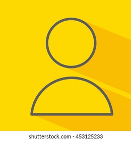 user isolated icon design, vector illustration  graphic 