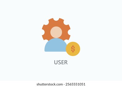 User Isolated Vector, Icon Or Logo Sign Symbol Illustration