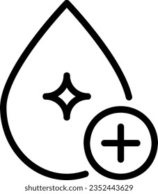 user line icon illustration vector