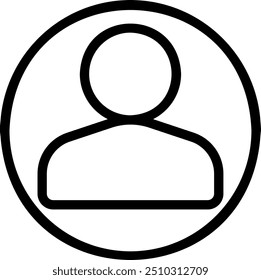 user line icon illustration vector