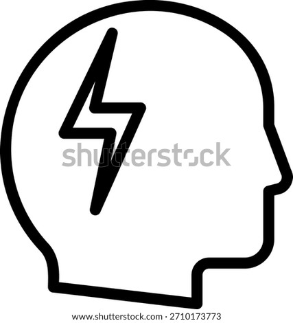 user line icon illustration vector