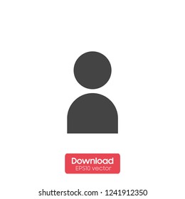 user line icon on white background