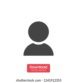 user line icon on white background