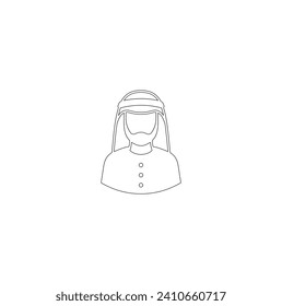 User line icon set. Collection of vector symbol in trendy flat style on white background. ale female profession businessman casual service worker. Line art collection.