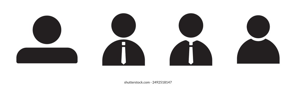 User line icon set. Collection of vector symbol in trendy flat style on white background. Web sings for design.