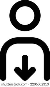 Icono de lista de usuarios, símbolo o logotipo