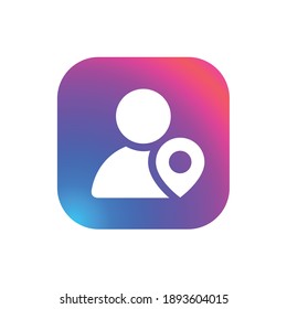 User Location - App Icon Button