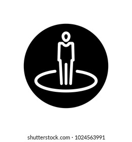 User location position icon