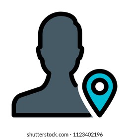User Location symbol