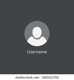 User Log In Form - Stock Vector Illustration
