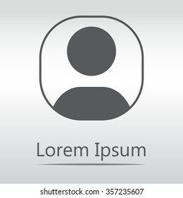 User login or authenticate icon, vector. Connection icon