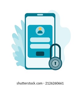 User login form, user interface, new account registration, landing page, abstract web design metaphor.