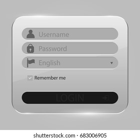 User login page
