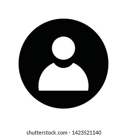 User Man Client icon sign business isolated