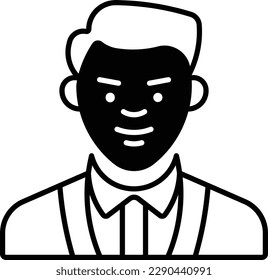 user man human avatar people Glyph