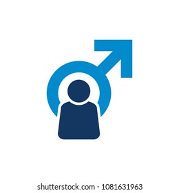 User Man Logo Icon Design