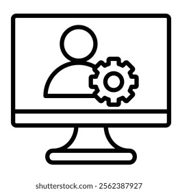 User Management Icon Element For Design