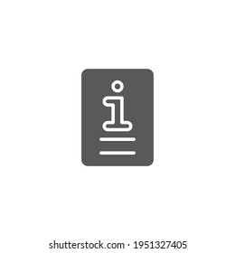 User manual icon isolated on color background. User guide book. Instruction sign. Read before use. Vintage style drawing.
