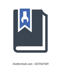 User manual icon, Vector Graphics