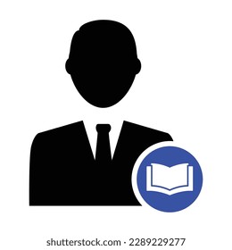 User Manual Icon, Vector Graphics