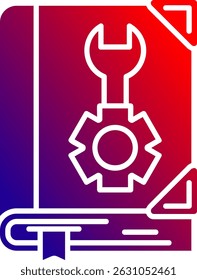 Manual do usuário Line vetor Icon Design