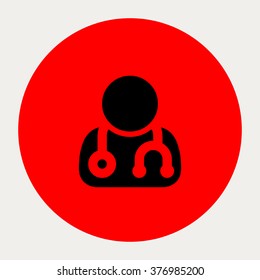 User medic icon.Medical Icons. Vector illustration.