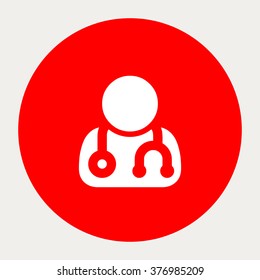 User medic icon.Medical Icons. Vector illustration.