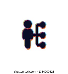 User Network - 3D Style Effect App Icon