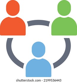 Symbol, Logo oder Symbol des Benutzernetzwerks