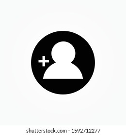 user new add sign icon design vector illustration