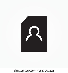 User notes sign icon design