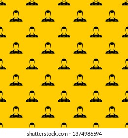 User pattern seamless vector repeat geometric yellow for any design
