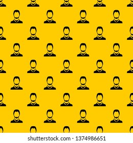 User pattern seamless vector repeat geometric yellow for any design