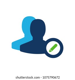 User Pen Icon Design