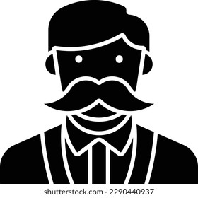 user people avatar person profile Glyph