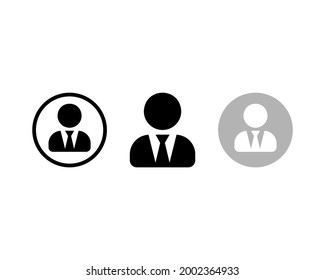 User or People vector icons in trendy flat style isolated. Vector illustration EPS 10