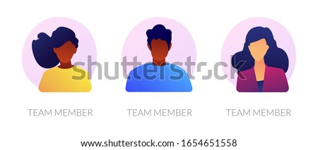 Similar – Image, Stock Photo Anonymously. Characters