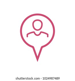 User pin icon