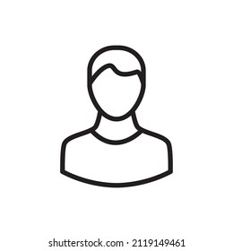 User Profile Avatar Icon Vector Design Template Illustration Sign And Symbol